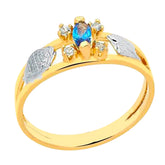 Anel de formatura em ouro 18k - Cibele